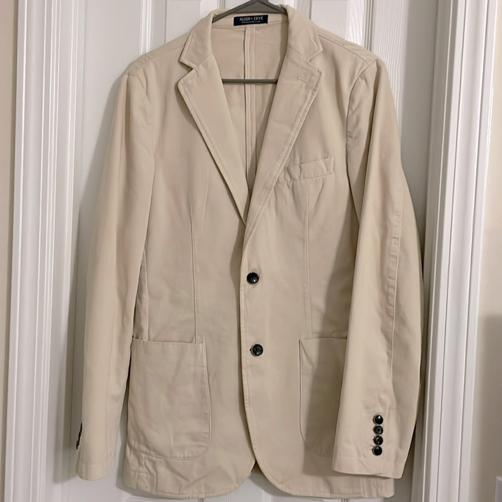 Hugh & Crye Off-white Blazer - Tall/Skinny Medium